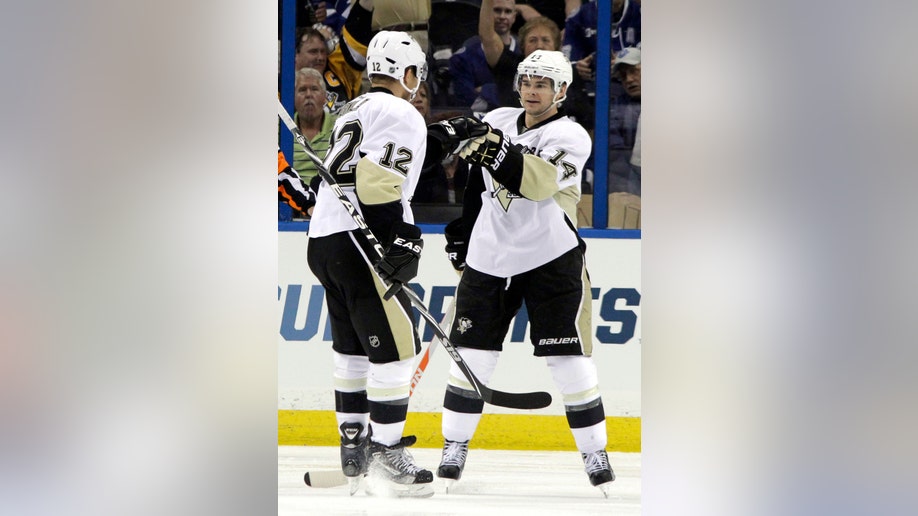 Penguins Lightning Hockey