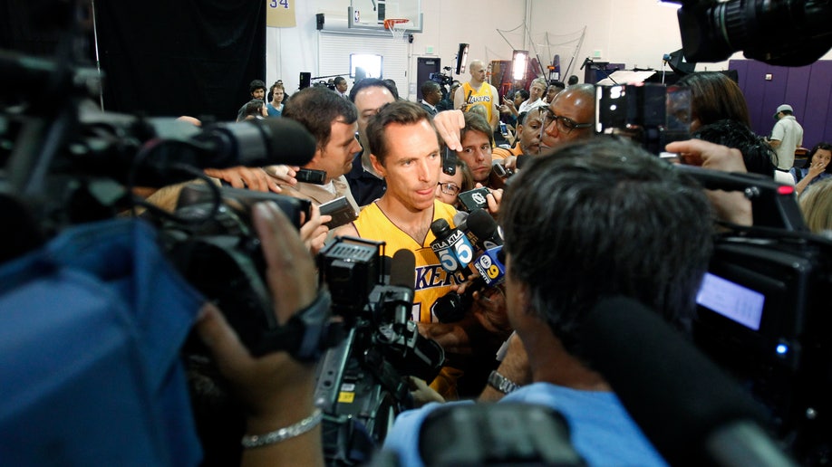Lakers Media Day Basketball