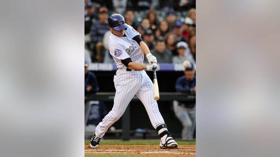 Rays Rockies Baseball