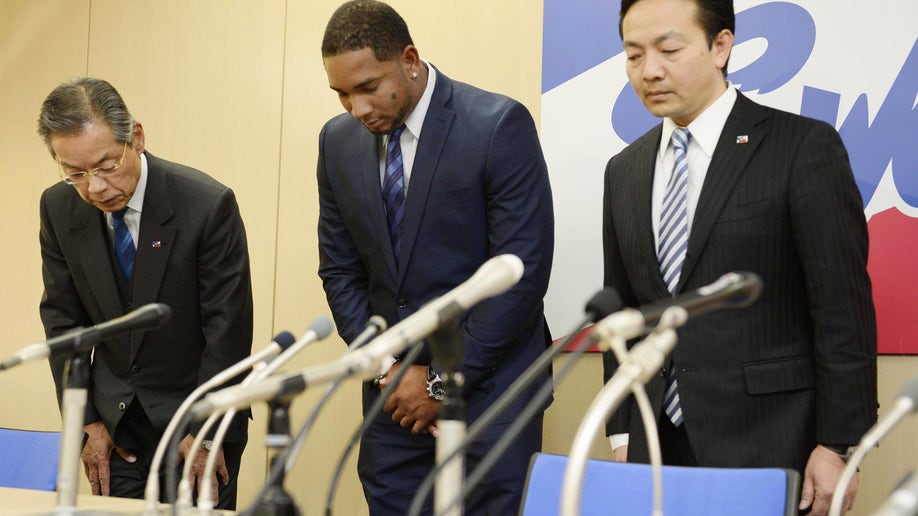 Japan Balentien Arrest Baseball