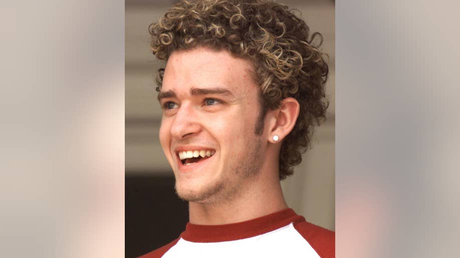 Justin Timberlake Hair Style Transformation Throwback