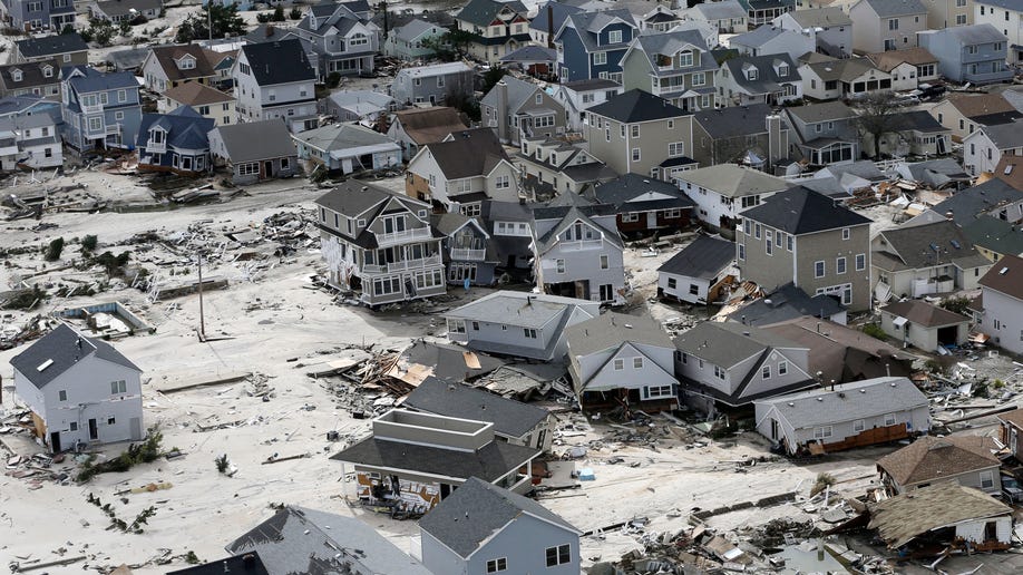 Homes destroyed in Superstorm Sandy