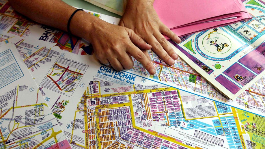 Thailand Travel Bangkok Mapmaker