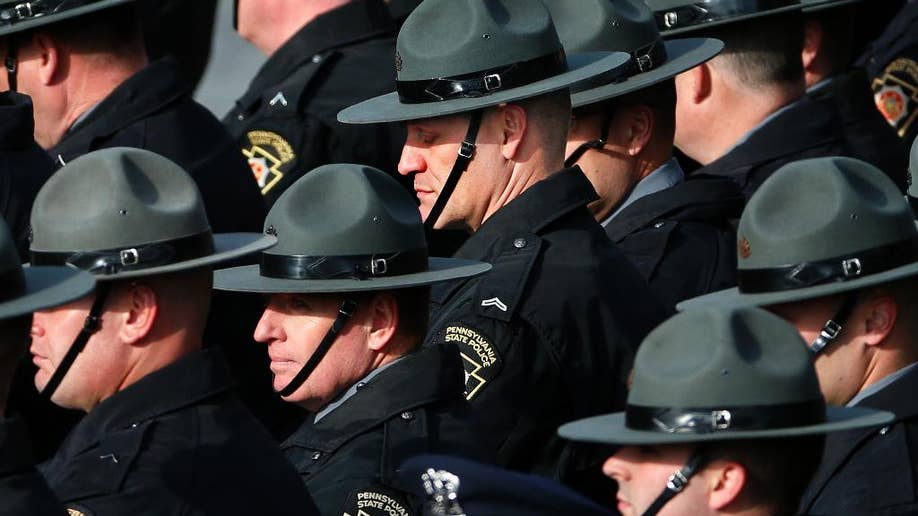 Hundreds of police pay tribute to western Pennsylvania officer slain ...