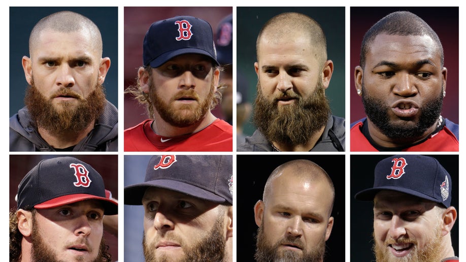 Boston beards in full bloom for World Series