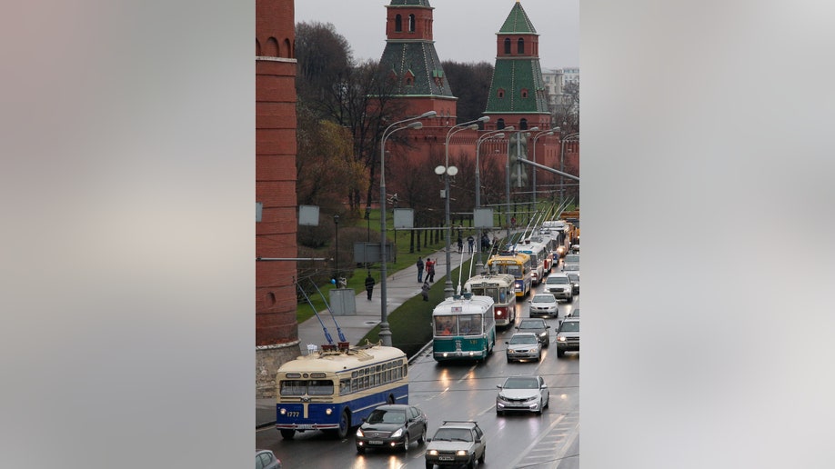 Russia Moscow Trolleybuses