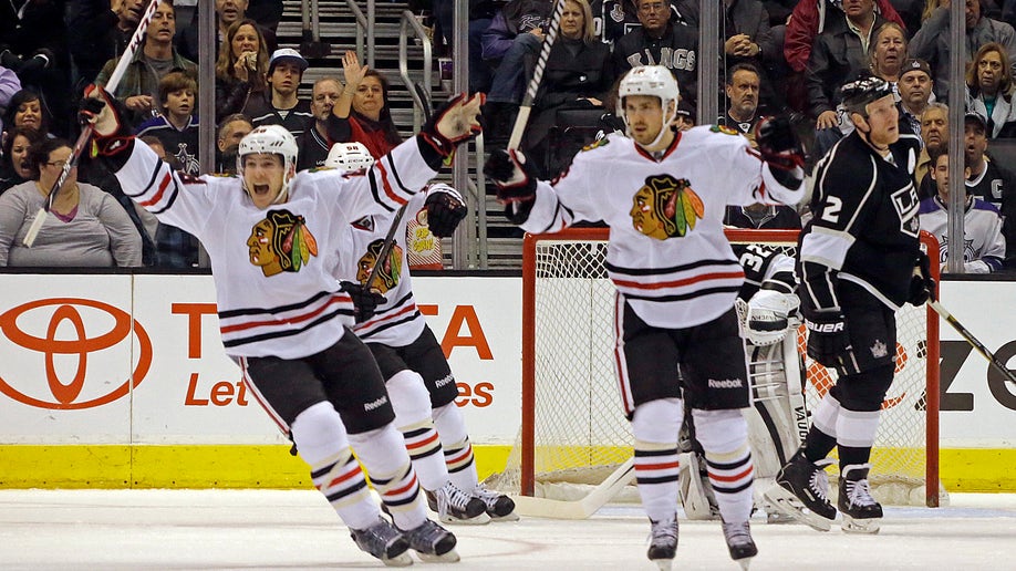 Blackhawks Kings Hockey