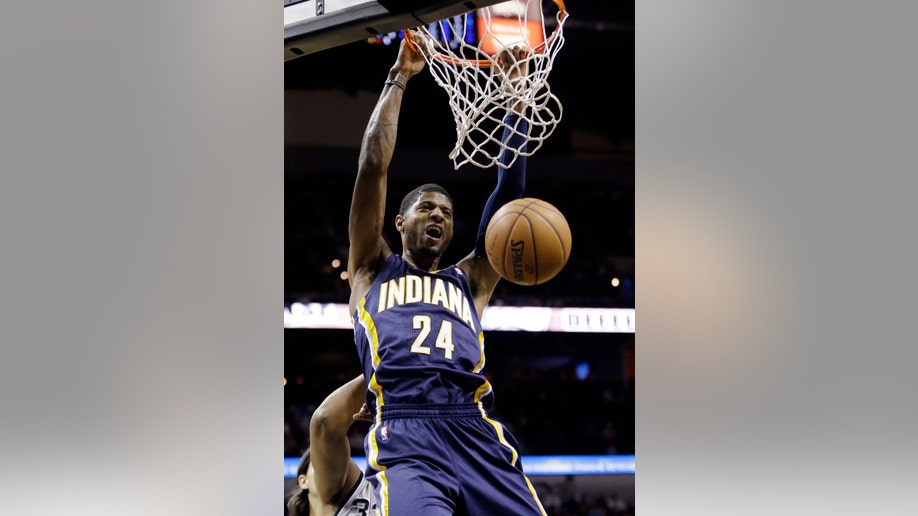 Pacers Spurs Basketball