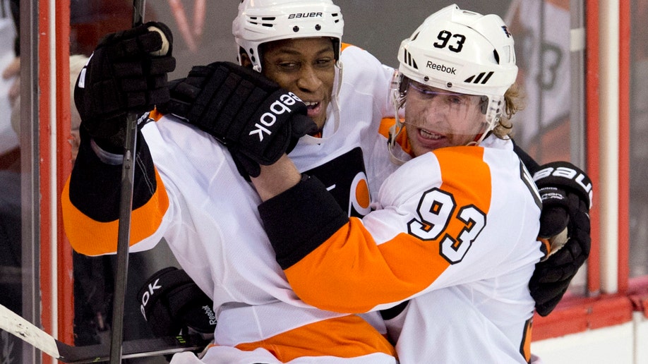 Senators Flyers Hockey