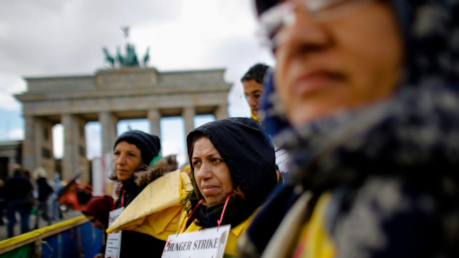Germany Hunger Strike Iran