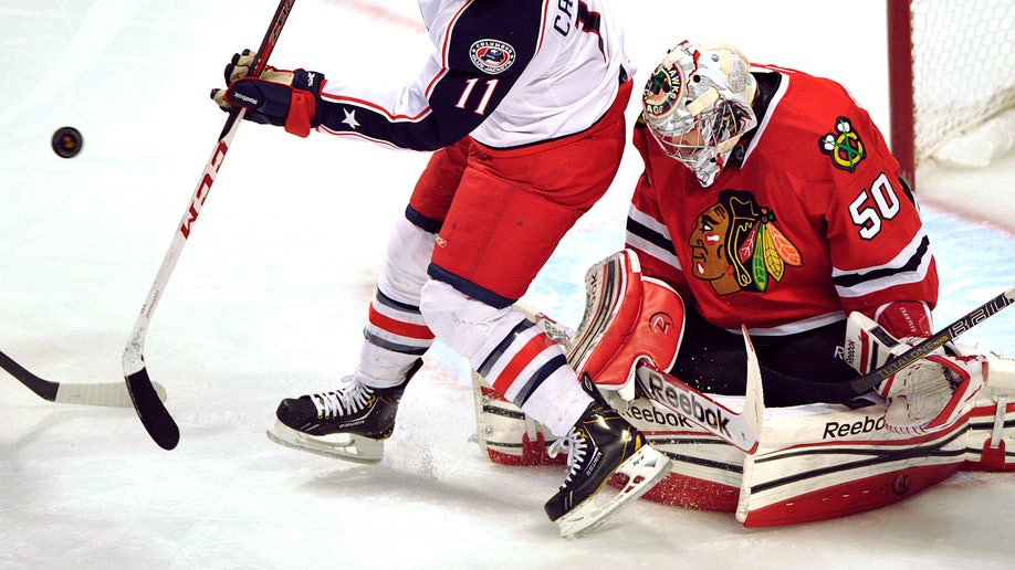 Blue Jackets Blackhawks Hockey