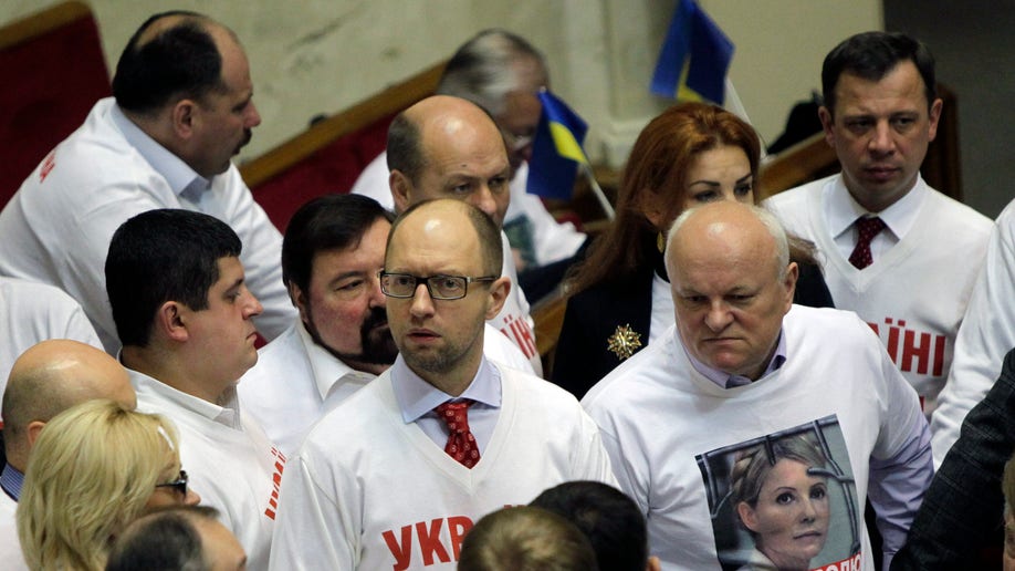 Ukraine Parliament Tymoshenko