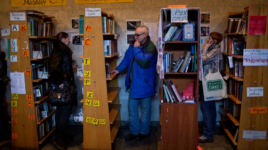 Ukraine Protest Library
