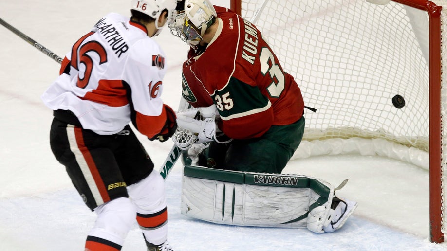 Senators Wild Hockey