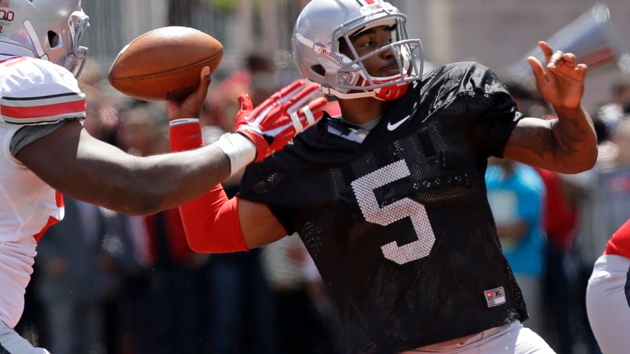 a932d9fd-Ohio St Spring Game Football