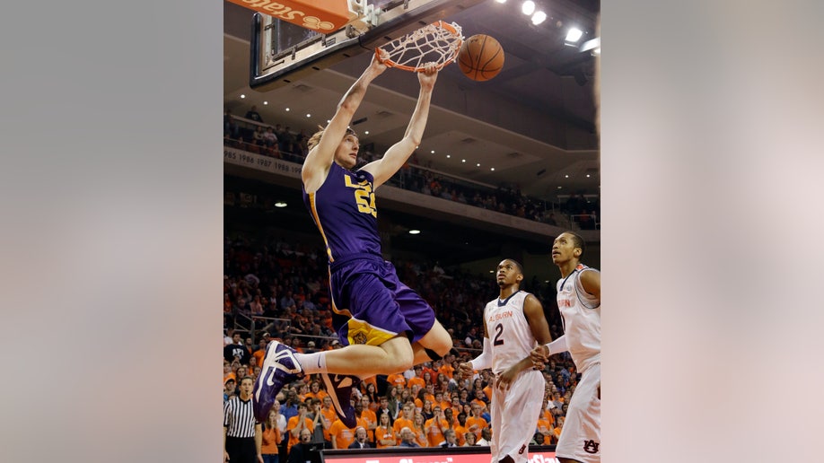 LSU Auburn Basketball