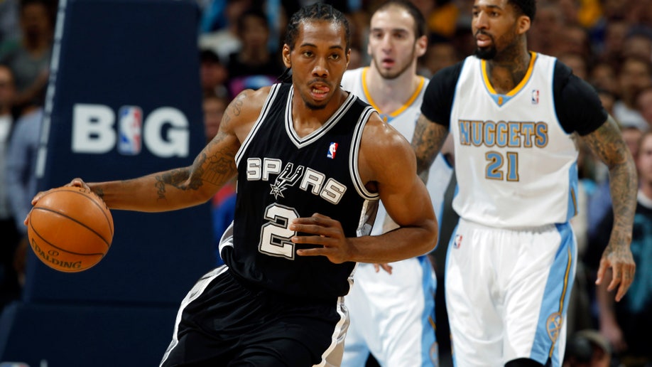 Spurs Nuggets Basketball