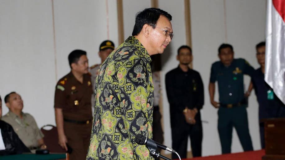 Indonesia Prosecutors Seek 2 Years Probation For Jakarta Gov | Fox News