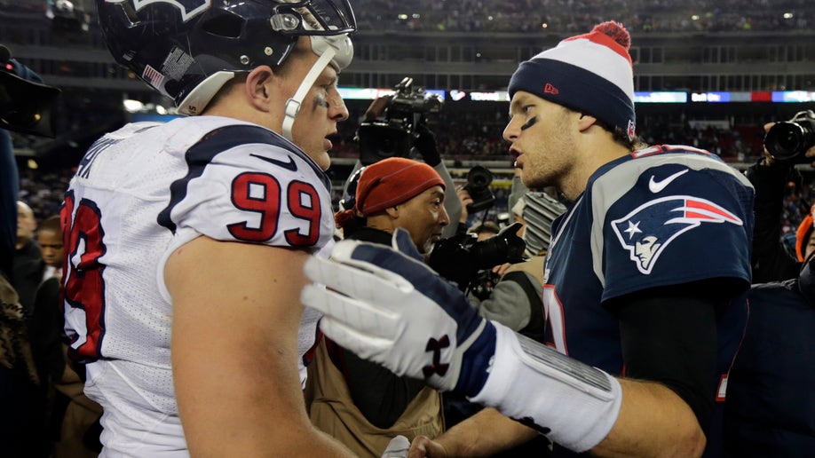 APTOPIX Texans Patriots Football