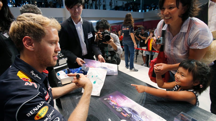 Japan Formula One Vettel