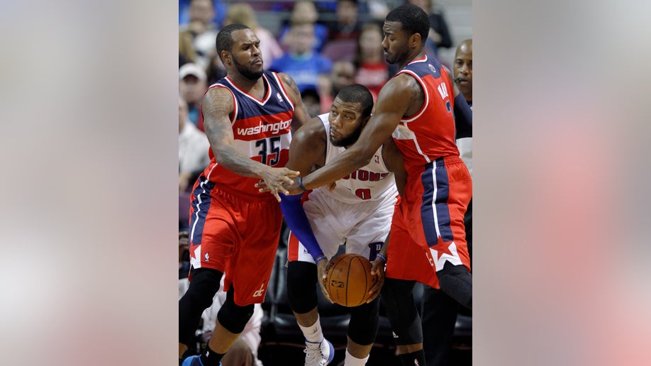 Wizards Pistons Basketball