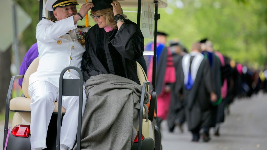 APTOPIX Giffords Bard Commencement