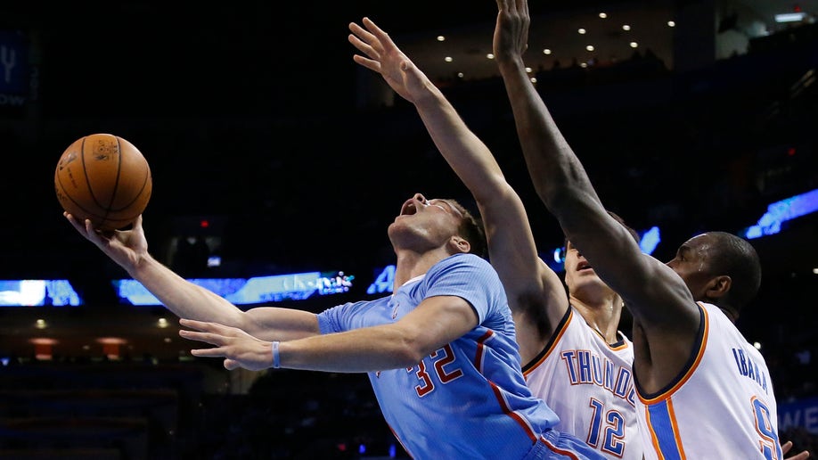 Clippers Thunder Basketball