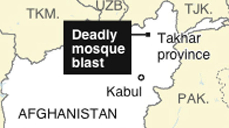 AFGHAN MOSQUE BLAST