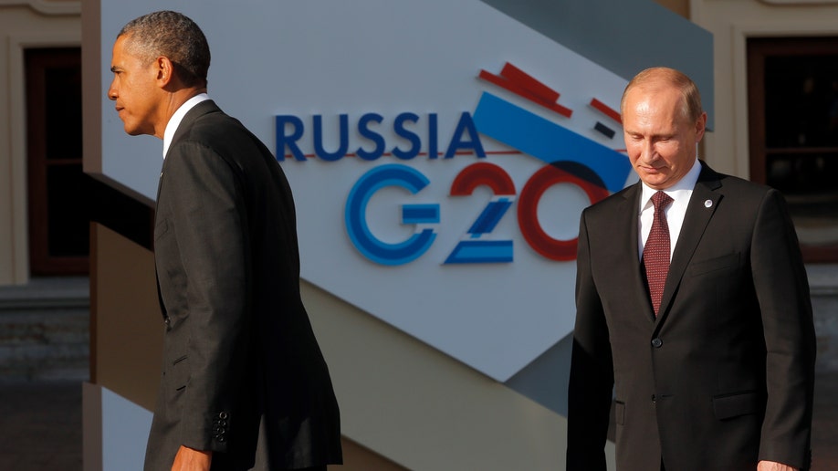 APTOPIX Russia G20 Summit