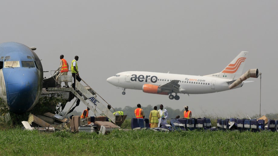 APTOPIX Nigeria Plane Graveyard