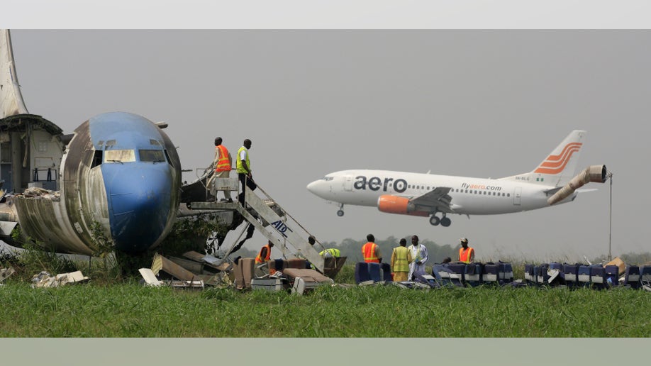 APTOPIX Nigeria Plane Graveyard