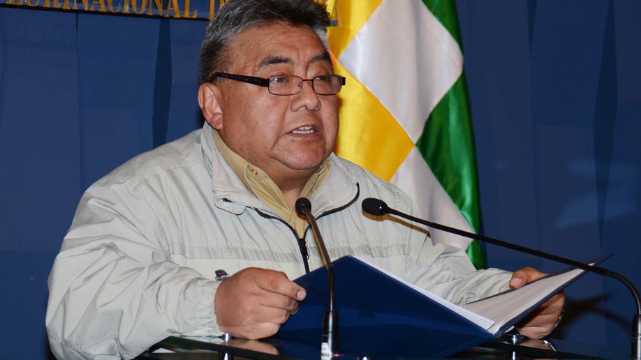 Bolivia Deputy Minister Killed