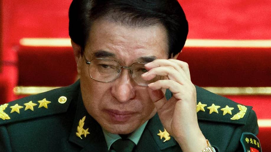Chinese Military Prosecutors Indict Former Top General On Bribery