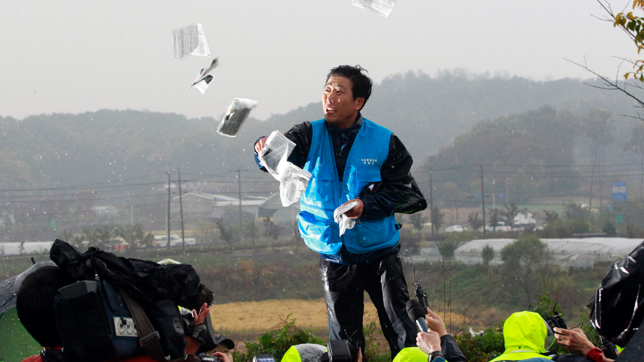 Fighting North Korea With Balloons Tv Shows And Leaflets Fighting North Korea With Balloons Tv Shows And Leaflets