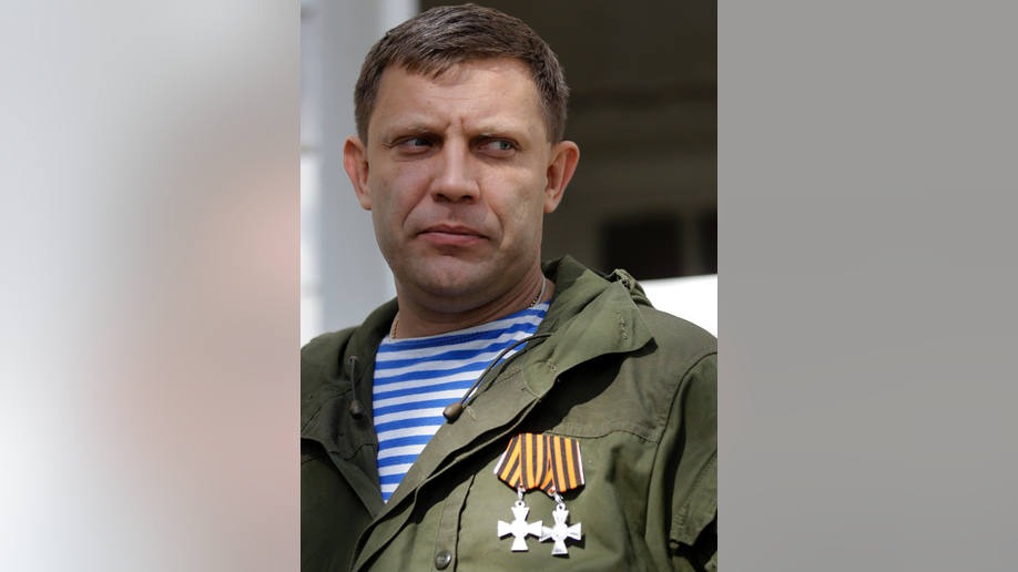 Ukraine Separatists Report Leader Killed In Cafe Explosion Fox News 0544