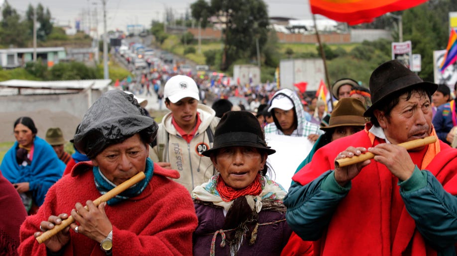 Ecuador Indigenous Protest