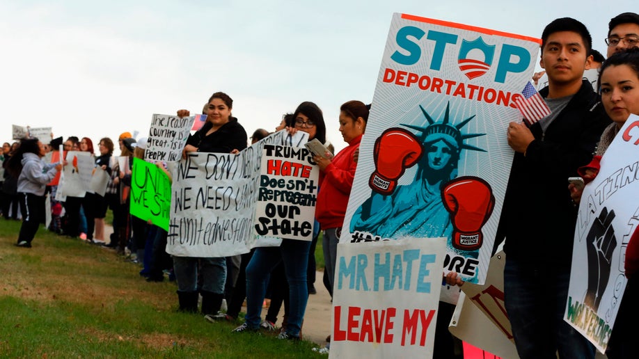 HS Students Protest Trump Rally, Accuse Him Violating School's Anti ...