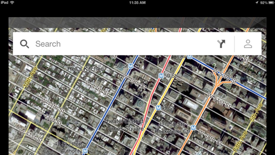 12115144-Apple Google Maps