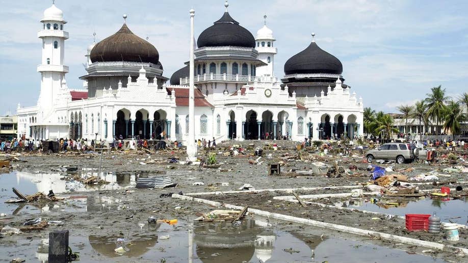 Tsunami survivors in Indonesia recall how mosques stood firm, provided