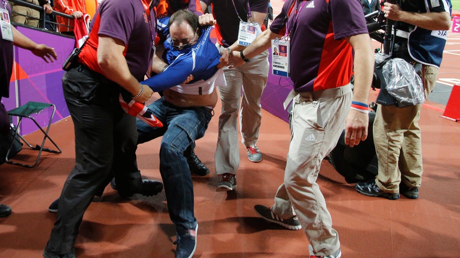 London Olympics Bottle Thrower Arrested