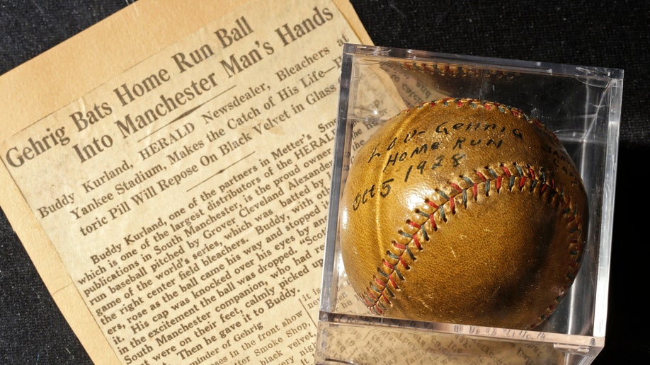 Lou Gehrigs Home Run Ball