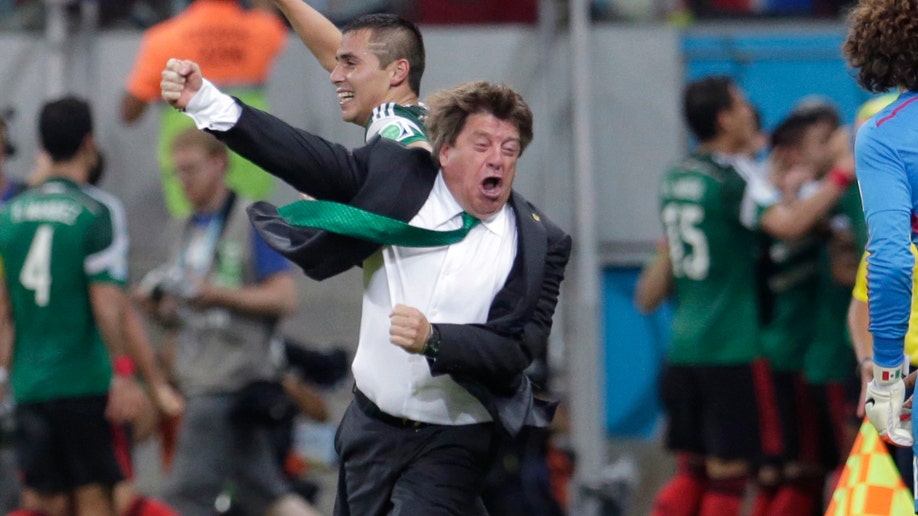 Brazil WCup Soccer Miguel Herrera