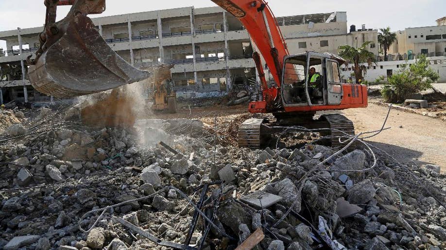 Project begins to remove war rubble in Gaza | Fox News