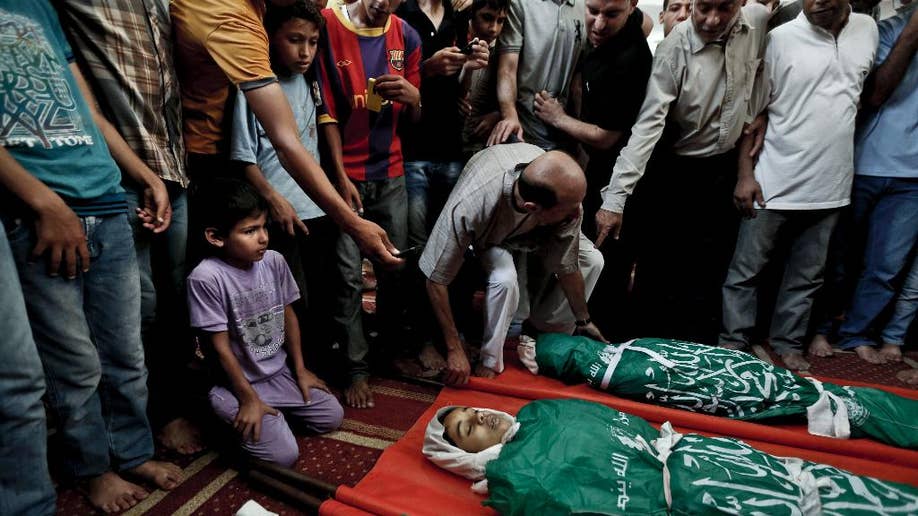 Gaza's children pay high price for IsraelHamas fighting 1 in 5 of