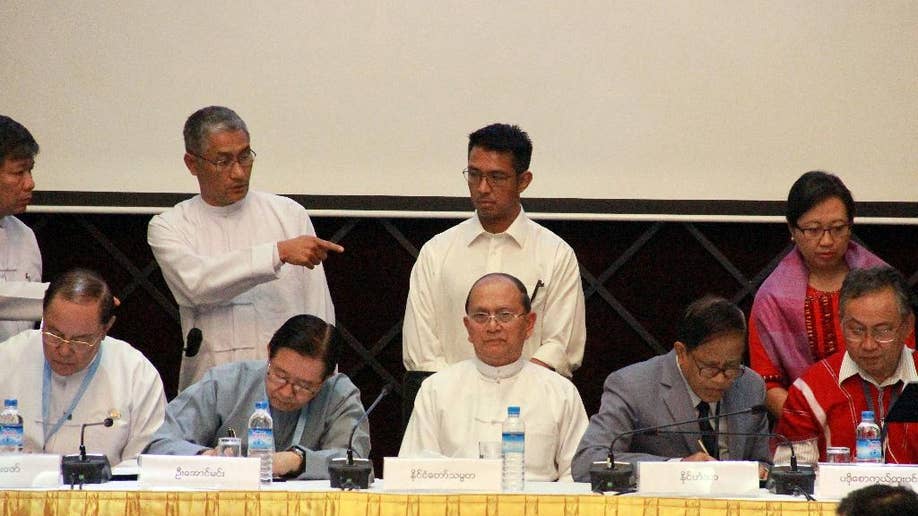 Myanmar Government Rebel Groups Sign Draft Cease Fire Agreement 