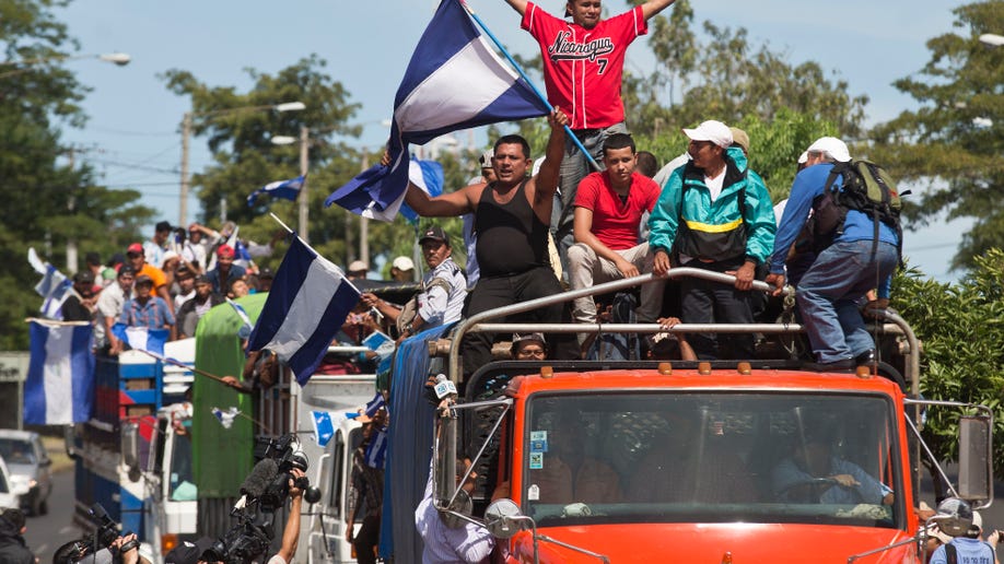 Nicaragua Canal Protest