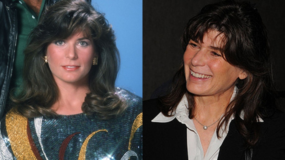 Patricia McPherson as Bonnie Barstow in "Knight Rider" and now. 