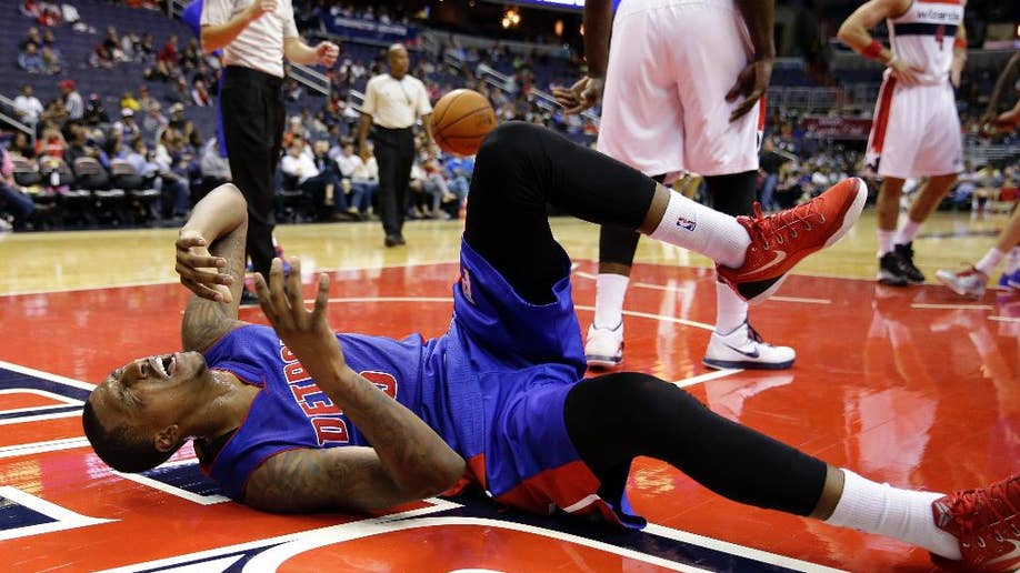 CaldwellPope leaves in third quarter with injury as Pistons fall to Wizards, 9189 Fox News