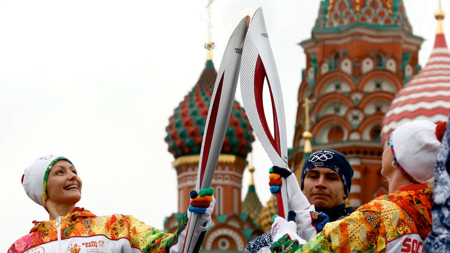Russia Olympics Sochi Torch Relay
