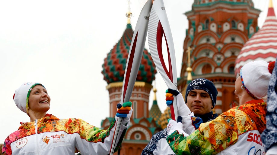 Russia Olympics Sochi Torch Relay